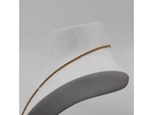 Collier met hanger, 18 karaats - afbeelding 6 van  9