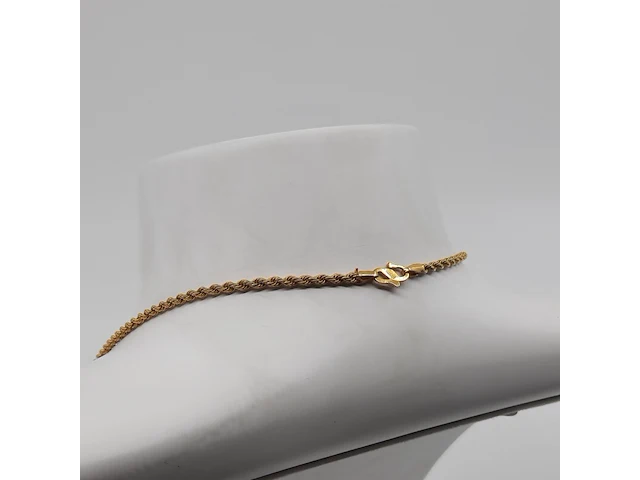 Collier met hanger, 18 karaats - afbeelding 7 van  9