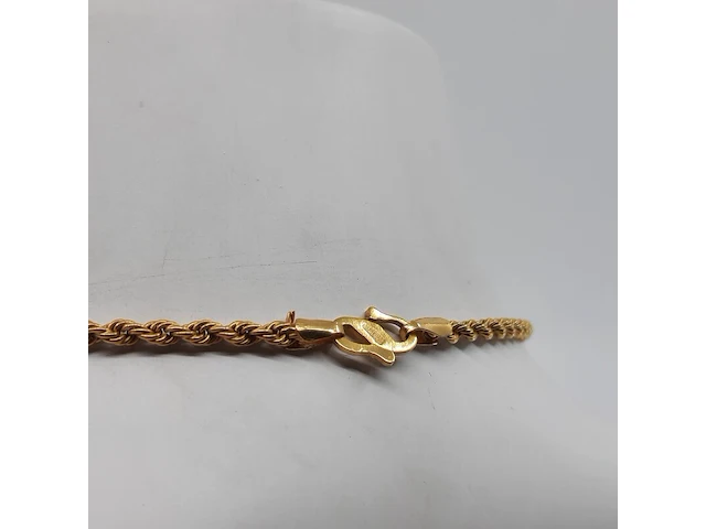 Collier met hanger, 18 karaats - afbeelding 8 van  9