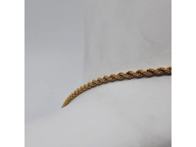 Collier met hanger, 18 karaats - afbeelding 9 van  9