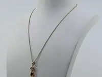 Collier met hanger chopard, happy diamond - afbeelding 1 van  11