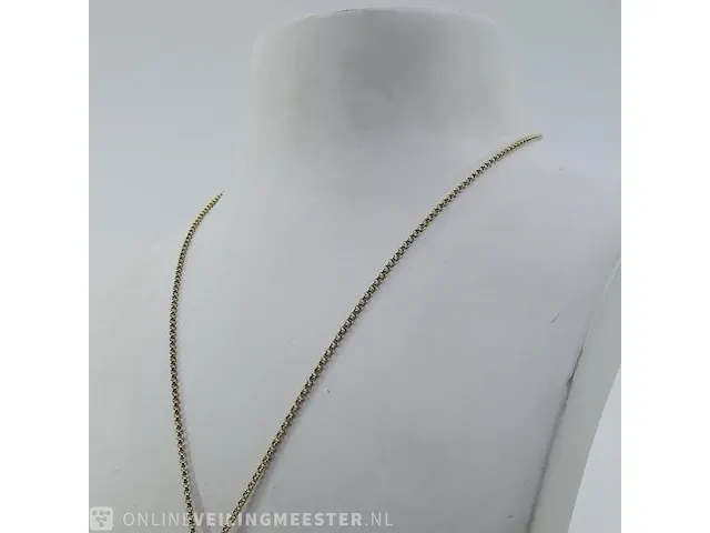 Collier met hanger chopard, happy diamond - afbeelding 5 van  11