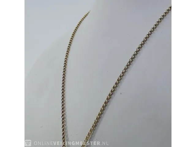 Collier met hanger chopard, happy diamond - afbeelding 6 van  11