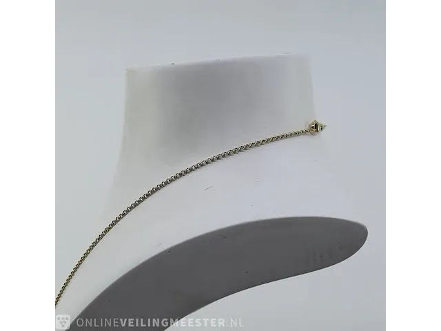 Collier met hanger chopard, happy diamond - afbeelding 7 van  11