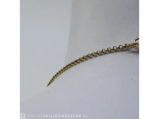 Collier met hanger chopard, happy diamond - afbeelding 11 van  11