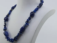 Collier van lapis lazuli - afbeelding 1 van  11