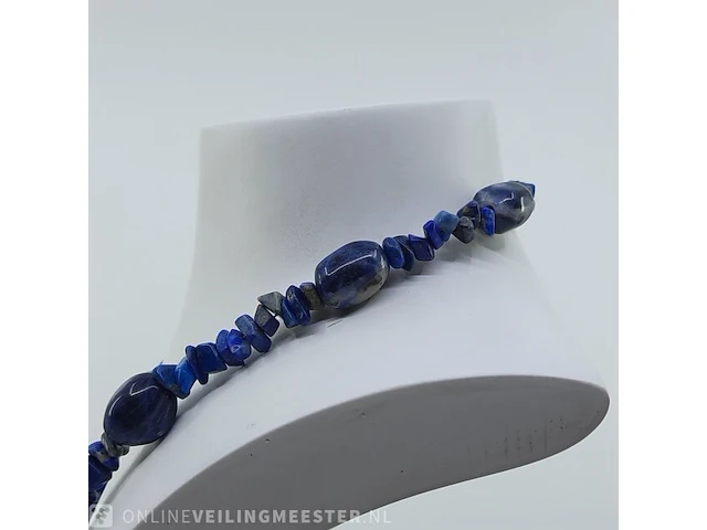 Collier van lapis lazuli - afbeelding 6 van  11