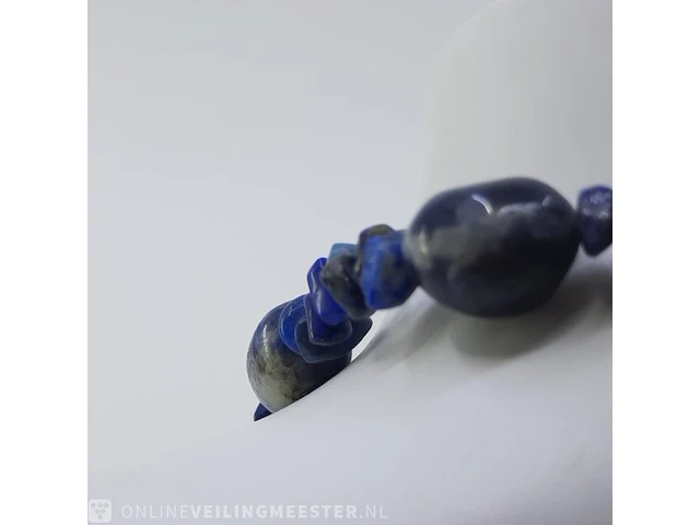 Collier van lapis lazuli - afbeelding 11 van  11