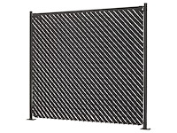 Colorado woodlook strips - zwart - afbeelding 1 van  4