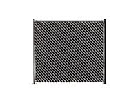 Colorado woodlook strips zwart - afbeelding 2 van  4