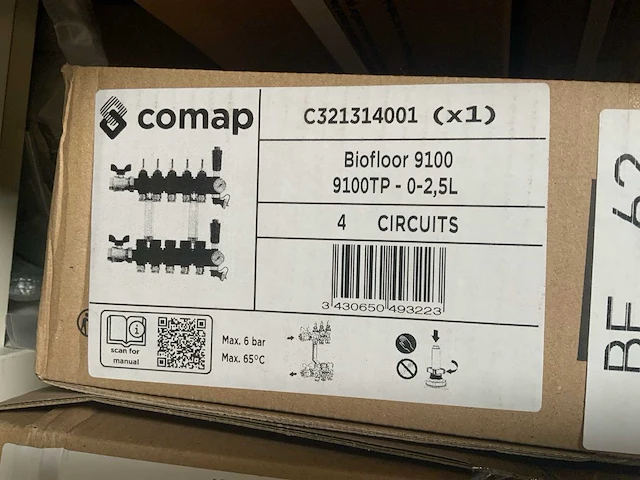 Comap c321314001 vloerverwarmingset (3x) - afbeelding 3 van  4