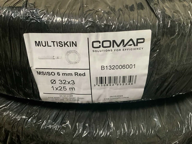Comap multiskin msiso 6mm red (3x) rol 25m - afbeelding 5 van  5