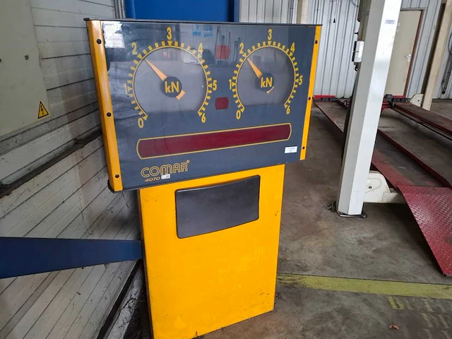 Comar - rrt 4070 10+ t - remmen testbank - afbeelding 3 van  6