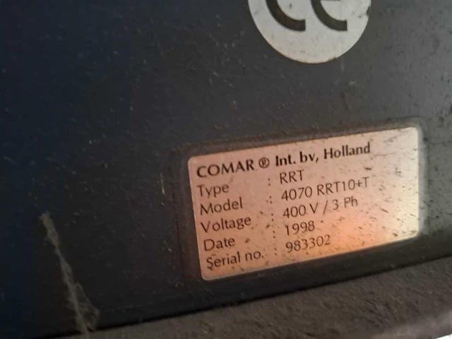 Comar - rrt 4070 10+ t - remmen testbank - afbeelding 6 van  6