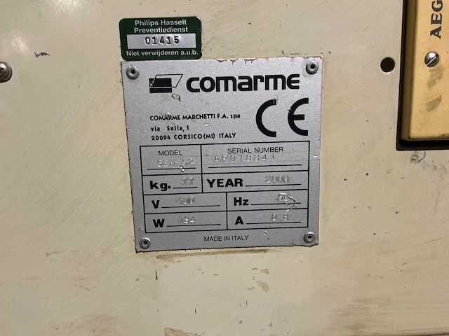 Comarme - 2000 - dozensluitmachine - afbeelding 7 van  7