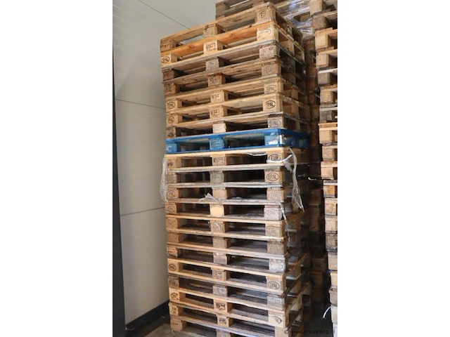 Combi-kavel: europallets - 200 stuks - kavelnummers 1237681 t/m 1237684 - afbeelding 2 van  2