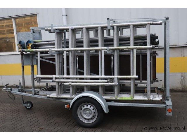 Combi-kavel: steigeraanhanger incl. skyworks rolsteiger - afbeelding 1 van  2