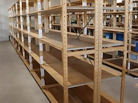Combi-kavel: stellingen (hout) - 9 stuks - kavelnummers 1237666 t/m 1237672 & 1237686 - afbeelding 2 van  4