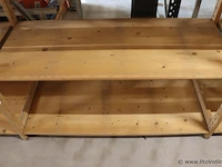 Combi-kavel: stellingen (hout) - 9 stuks - kavelnummers 1237666 t/m 1237672 & 1237686 - afbeelding 4 van  4