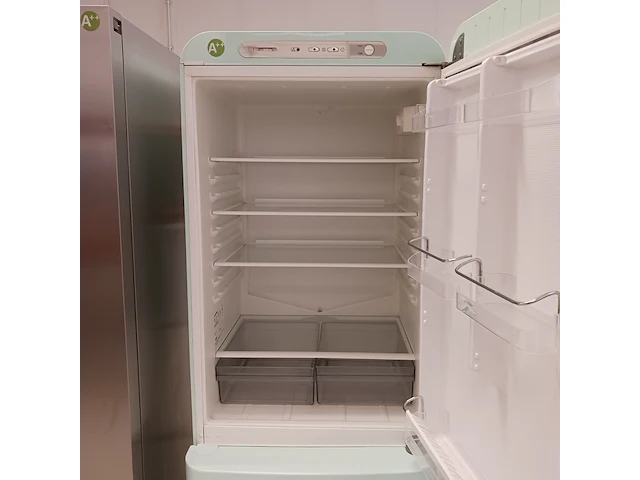 Combi koelkast a++, smeg, fab32v7, mintgroen - afbeelding 6 van  10