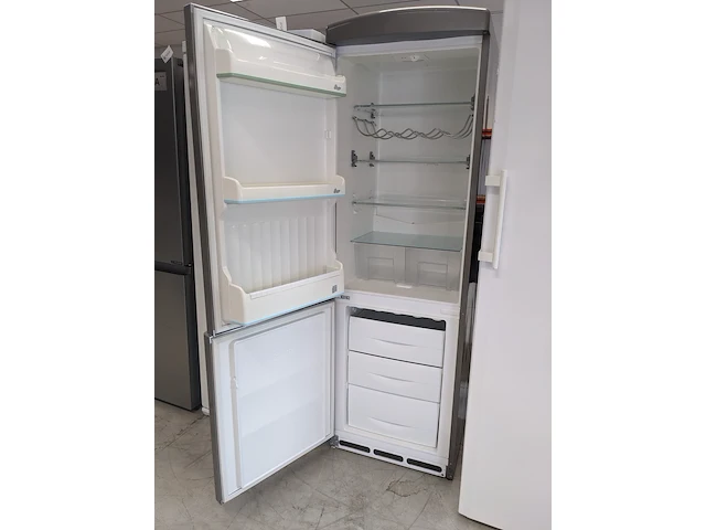 Combi koelkast, msystem, womdopixl, grijs / chroom - afbeelding 2 van  8