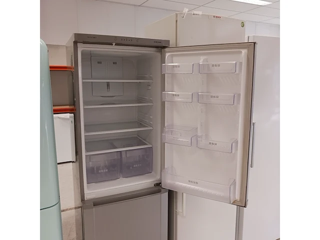 Combi koelkast, samsung, rl36sbms - nofrost, grijs / chroom - afbeelding 2 van  9