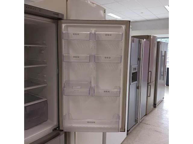 Combi koelkast, samsung, rl36sbms - nofrost, grijs / chroom - afbeelding 4 van  9