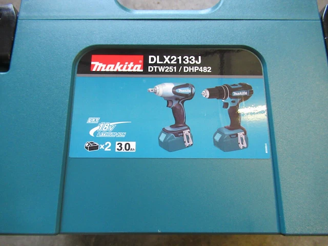 Combi set makita, dlx2133j - afbeelding 4 van  5
