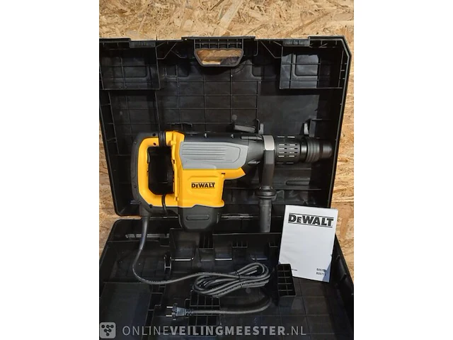 Combihamer dewalt, d25773k-qs sds-max, geel - afbeelding 1 van  4