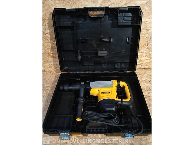 Combihamer dewalt, d25773k-qs sds-max, geel - afbeelding 2 van  4