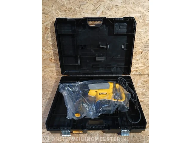 Combihamer dewalt, d25773k-qs sds-max, geel - afbeelding 4 van  4