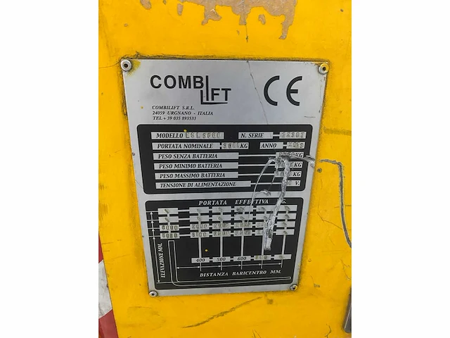 Combilift - 2013 - esl3560 - zijlader - afbeelding 6 van  14