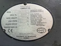 Combilift - cbe 2500 - vorkheftruck - 2017 - afbeelding 11 van  19
