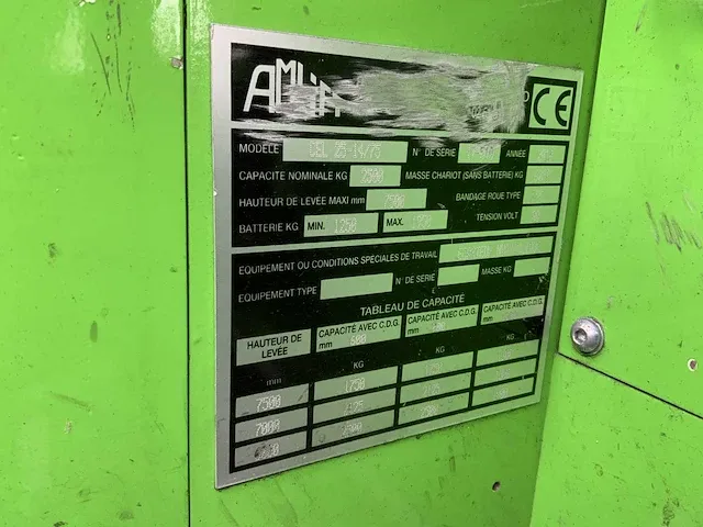 Combilift - cel 25-14/75 - zijlader - 2017 - afbeelding 14 van  31