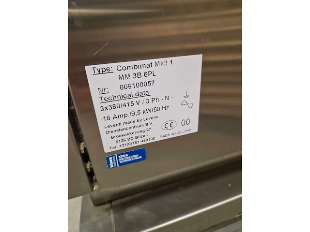 Combimat - mk3.1 mm - combisteamer oven 6 plaasts - afbeelding 3 van  3
