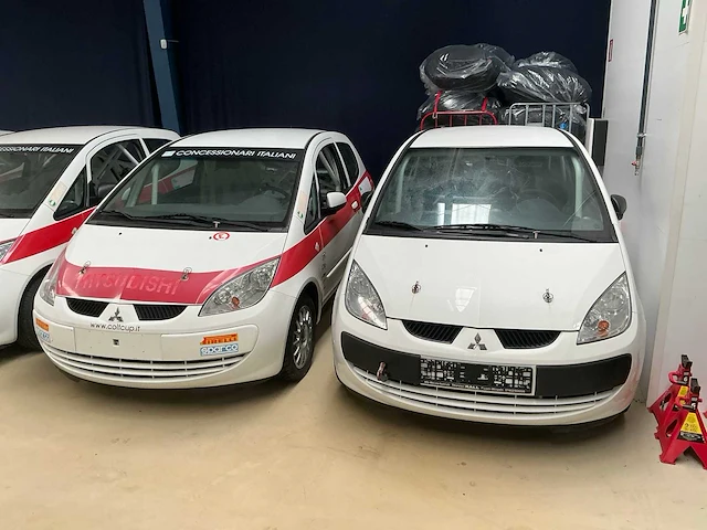 Combinatie kavel 126, 127, 128, 129 mitsubishi - colt cup - ralliart - circuitvoertuigen (4x) - afbeelding 15 van  17