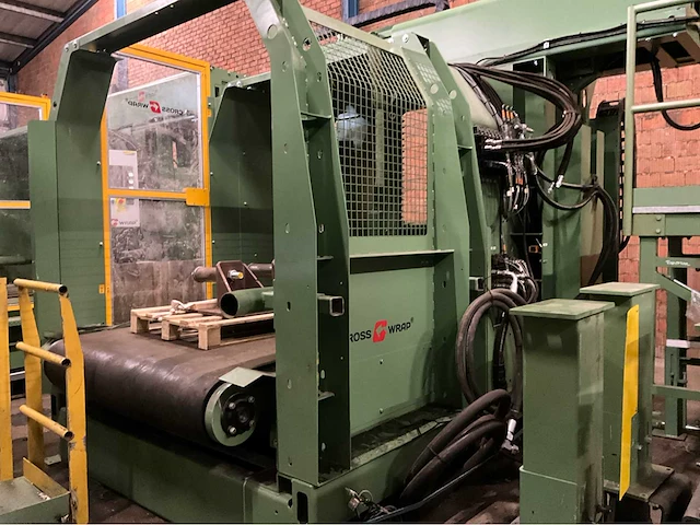 Combinatie kavel 2 & 3 (2021 cross wrap dw 1400 bale opener / dewiring line) - afbeelding 52 van  60