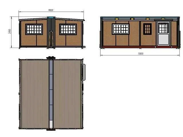 Combinatie kavel 47 t/m 52 easy-going - 0207 tiny house (5x) + 40 ft zeecontainer (1x) - tiny house - afbeelding 7 van  7