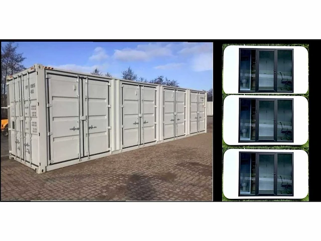 Combinatie kavels 54-57 tinyhouse / atelier / tuinkantoor / mantelzorg (3x) + 40 ft zeecontainer (1x) - 2024 - afbeelding 9 van  9