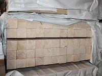 Combinatiekavel van kavels b246 t/m b250 zijnde 275 vurenhouten geschaafde balken 95 x 95 mm en lengte 300... combinatiekavel - afbeelding 1 van  3