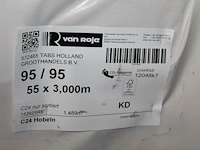 Combinatiekavel van kavels b246 t/m b250 zijnde 275 vurenhouten geschaafde balken 95 x 95 mm en lengte 300... combinatiekavel - afbeelding 3 van  3