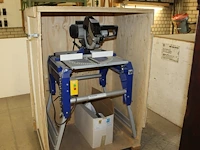 Combinatiemachine zaagtafel/afkortzaag elektra beckum type kgt 501 in houten kist - afbeelding 1 van  3