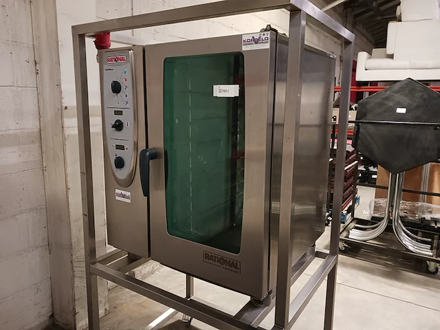 Combisteamer, 10 laden , rational , combimaster cm 101, 2008 - afbeelding 5 van  12