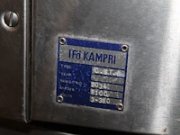 Combisteamer ifo kampri kombi, 380 volt. afmeting 90 x 70 x 64 cm. - afbeelding 3 van  3