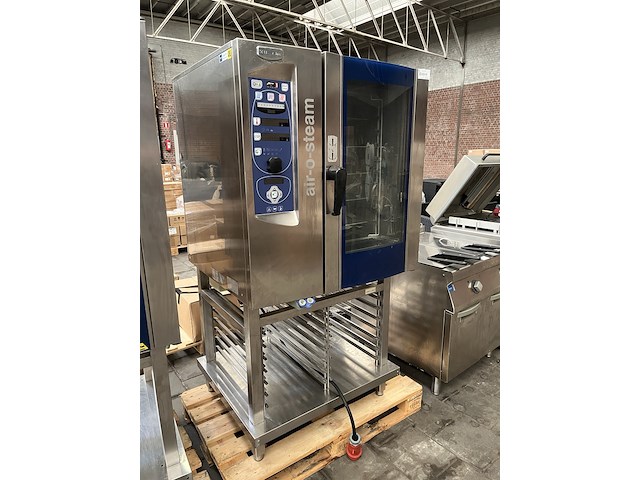 Combisteamer met onderstel 90x84x172 electrolux, air-o-steam - afbeelding 2 van  7
