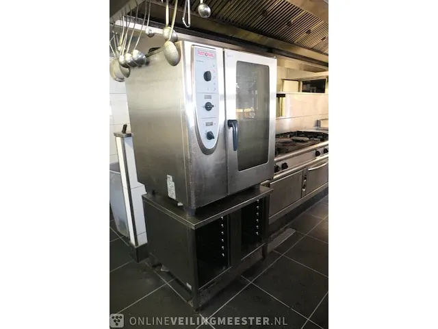 Combisteamer op onderstel rational, combimaster - afbeelding 1 van  10