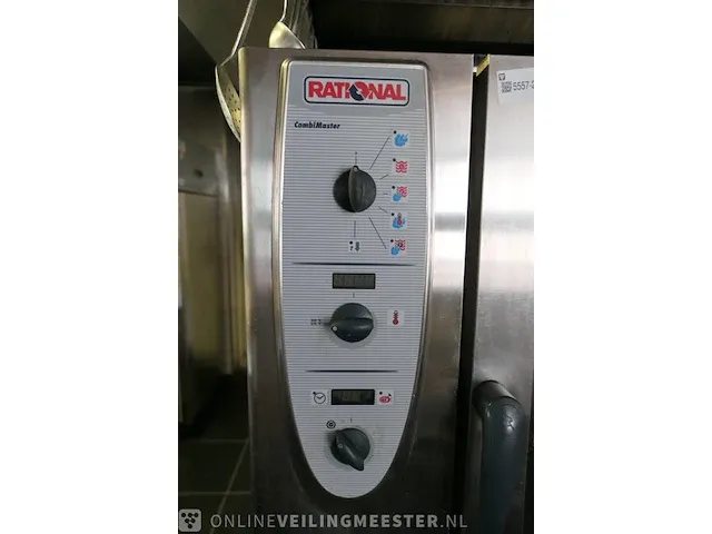 Combisteamer op onderstel rational, combimaster - afbeelding 4 van  10