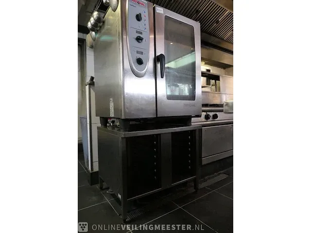 Combisteamer op onderstel rational, combimaster - afbeelding 9 van  10