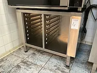 Combisteamer rvs onderstel