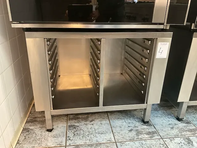 Combisteamer rvs onderstel - afbeelding 2 van  3
